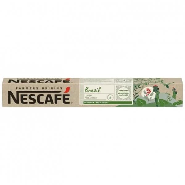 Café en cápsulas lungo natural de Brasil Nescafé compatibles con Nespresso 10 ud. - 10 ud - Imagen del producto en Findit