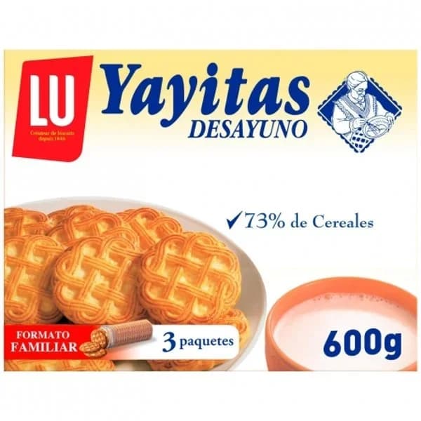 Galleta de desayuno FONTANEDA, caja 600 g - 0.6 kg - Imagen del producto en Findit