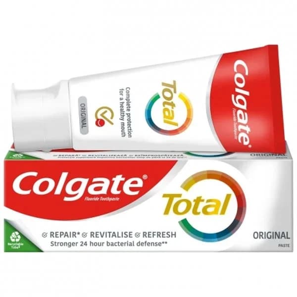 Dentífrico original 24h de protección completa Total Colgate 50 ml. - 0.05 l - Imagen del producto en Findit