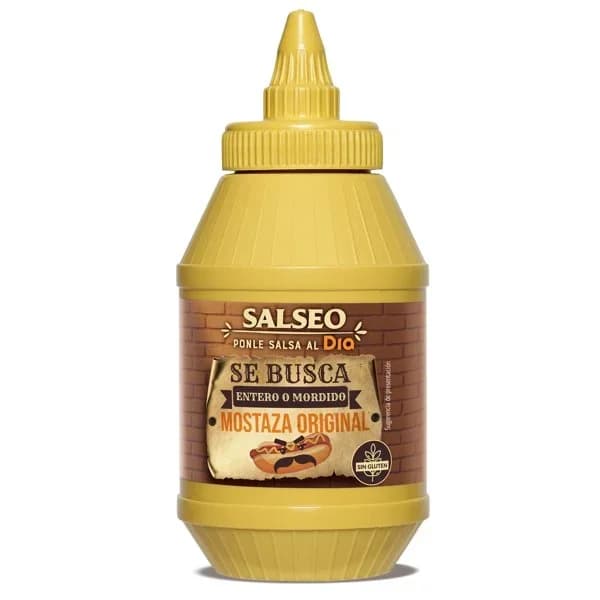 Mostaza original Salseo de Dia bote 250 g - 0.33 ud - Imagen del producto en Findit