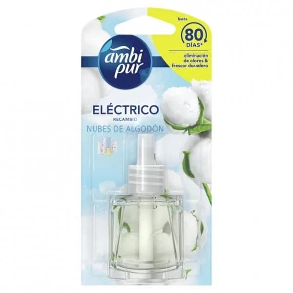 Ambientador eléctrico nubes de algodón recambio Ambi Pur 1 ud. - 1 ud - Imagen del producto en Findit