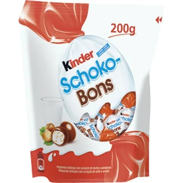 Huevos Schokobons KINDER, bolsa 200 g - 0.2 kg - Imagen del producto en Findit