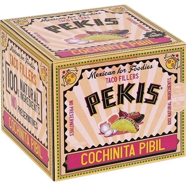 Cochinita pibil PEKIS, caja 180 g - 0.18 kg - Imagen del producto en Findit