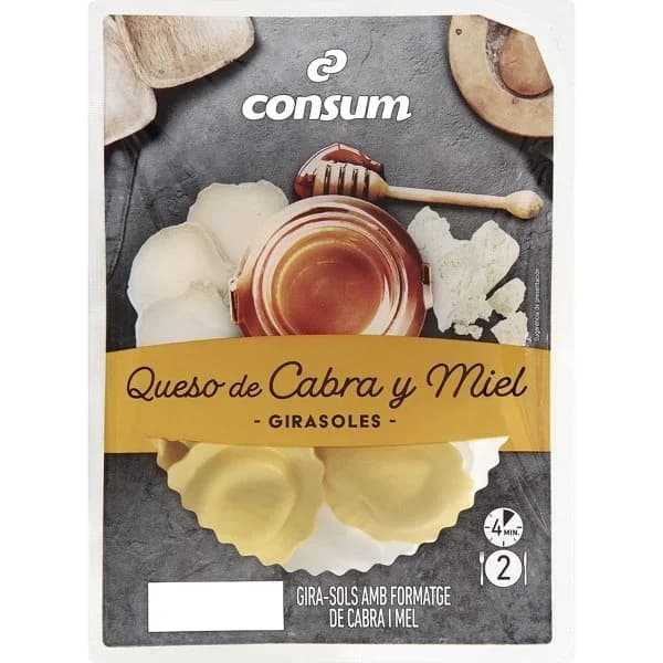 Girasoles Queso Cabra & Miel - 0.25 kg - Imagen del producto en Findit