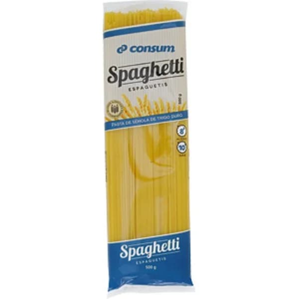 Spaghetti Paquete - 0.5 kg - Imagen del producto en Findit