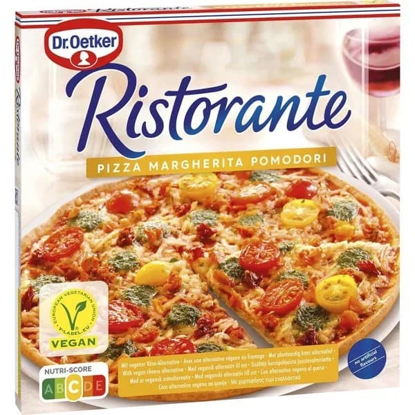 Pizza Margarita Vegana Ristorante Cong 340G - 0.34 kg - Imagen del producto en Findit