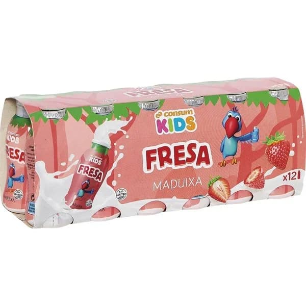 Bebida Láctea con Fresa - 1.2 kg - Imagen del producto en Findit