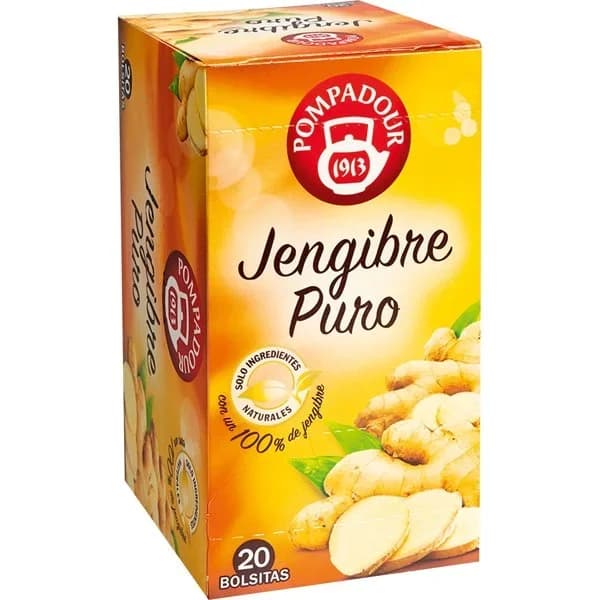 Infusión Jengibre Puro 20UD - 17 ud - Imagen del producto en Findit