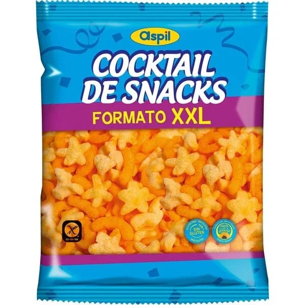 Cocktail Snacks de Maíz Bolsa - 0.25 kg - Imagen del producto en Findit