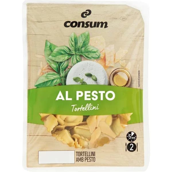 Tortellini Pesto - 0.25 kg - Imagen del producto en Findit