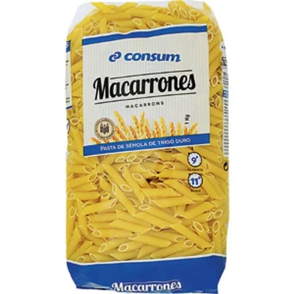 Macarrones Paquete - 1 kg - Imagen del producto en Findit