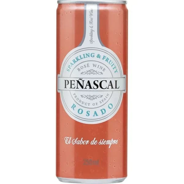 Vino rosado Peñascal lata 25 cl. - 0.25 l - Imagen del producto en Findit