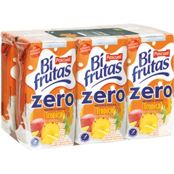Bifrutas Tropical sin Azúcar 6 x 200ML - 1.2 l - Imagen del producto en Findit