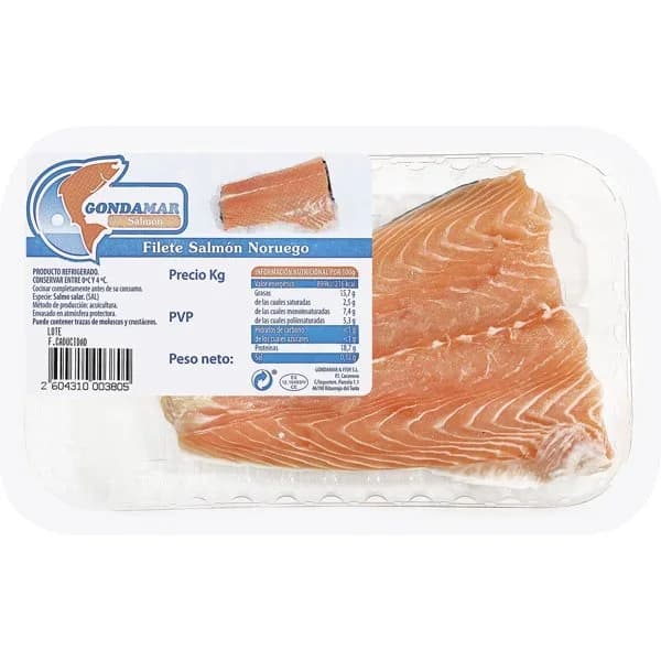 Filete Salmón Bandeja - 1 ud - Imagen del producto en Findit