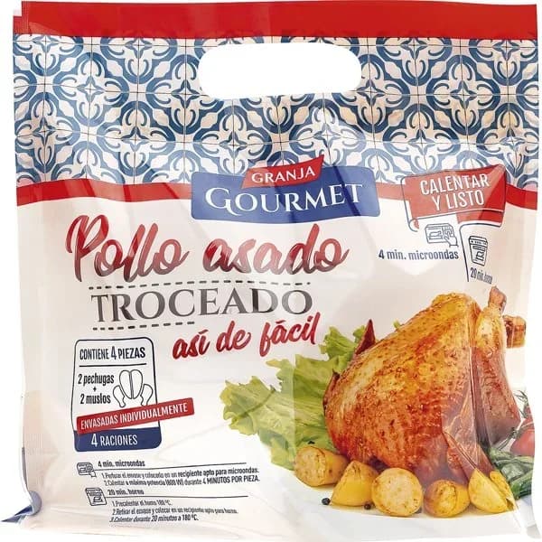 Pollo Asado Troceado - 1.22 kg - Imagen del producto en Findit