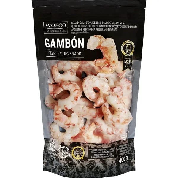 Cola de Gambón Pelada congelada - 0.4 kg - Imagen del producto en Findit