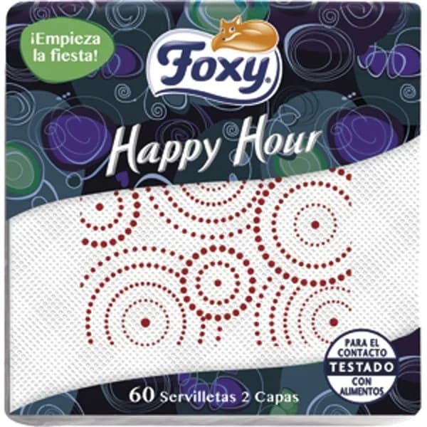 Servilleta 2 Capas Happy Hour - 44.75 ud - Imagen del producto en Findit
