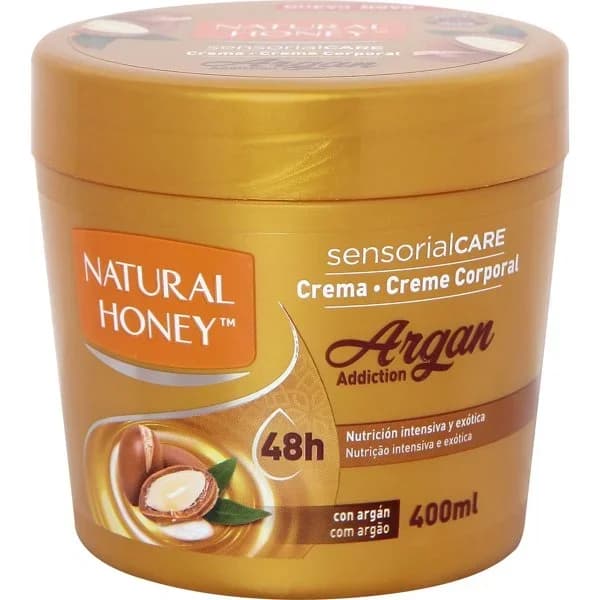 Crema corporal de argán NATURAL HONEY, tarro 400 ml - 0.4 l - Imagen del producto en Findit
