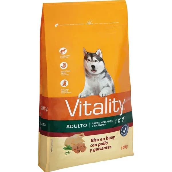 Comida Seca Perro Buey, Pollo y Vegetales - 9.96 kg - Imagen del producto en Findit
