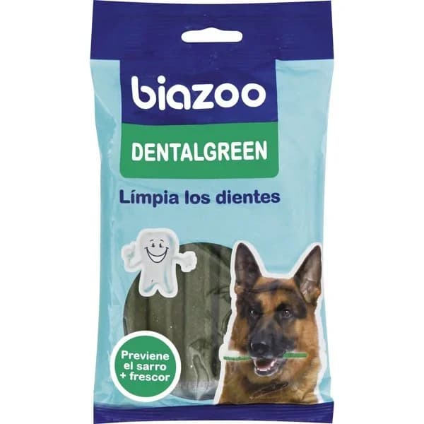Snack dental green BIOZOO, paquete 160 g - 1 ud - Imagen del producto en Findit