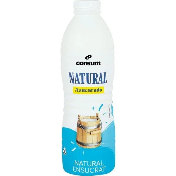 Yogur Líquido Natural Azucarado - 1 kg - Imagen del producto en Findit