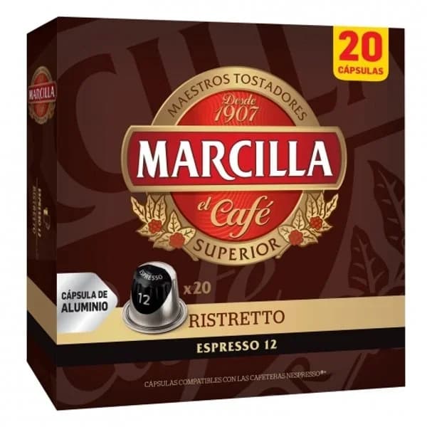 Café Cápsula Ristretto 20UD - 19.97 ud - Imagen del producto en Findit