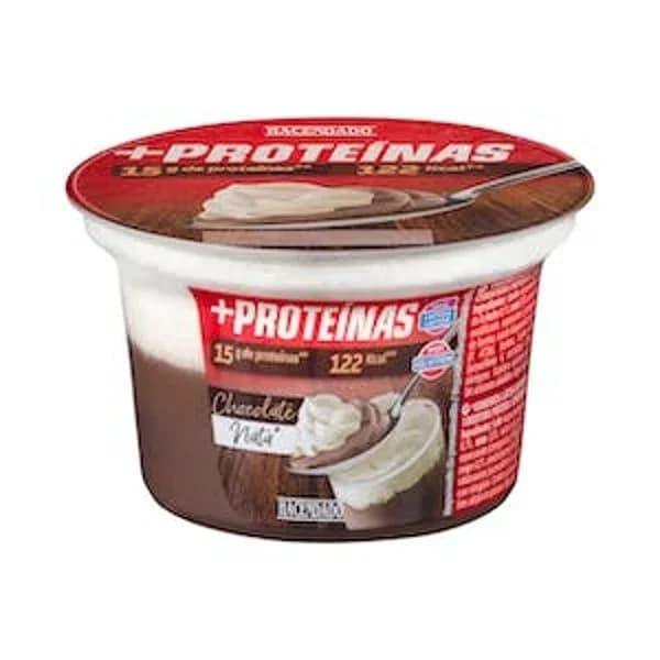 Copa de chocolate y nata +Proteínas Hacendado 15 g proteínas - 1 ud - Imagen del producto en Findit