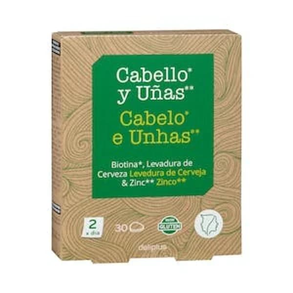 Comprimidos cabello y uñas Deliplus - 1 ud - Imagen del producto en Findit