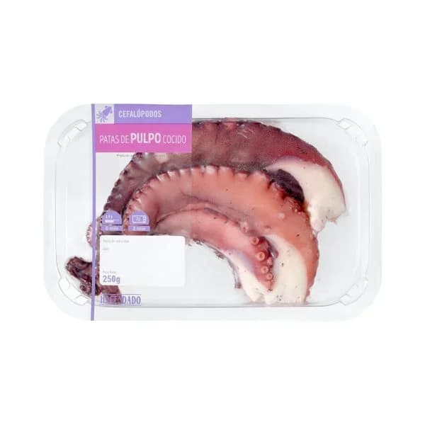 Patas de pulpo cocido - 1 ud - Imagen del producto en Findit