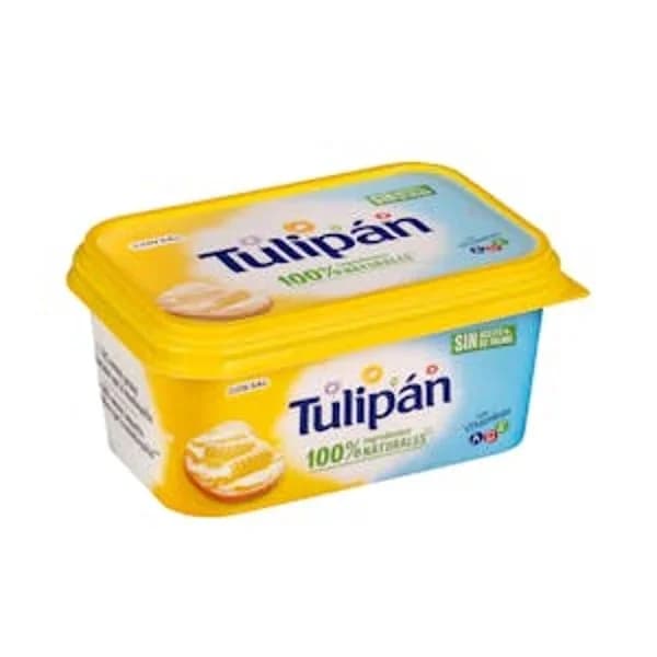 Margarina con sal Tulipán tarrina 400 g - 0.4 kg - Imagen del producto en Findit