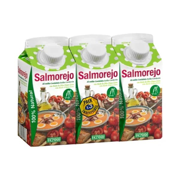 Salmorejo al estilo cordobés Hacendado - 0.99 l - Imagen del producto en Findit