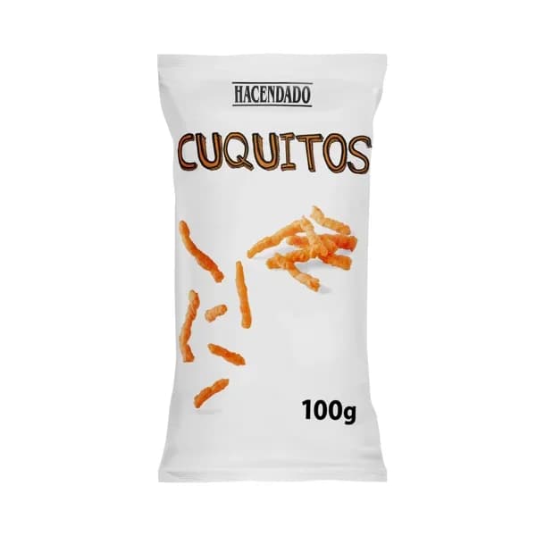 Cuquitos sabor queso Hacendado - 0.1 kg - Imagen del producto en Findit