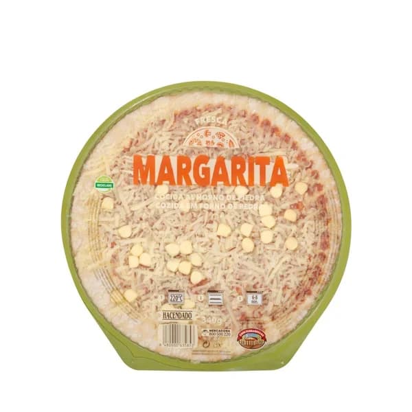 Pizza margarita Hacendado - 0.34 kg - Imagen del producto en Findit