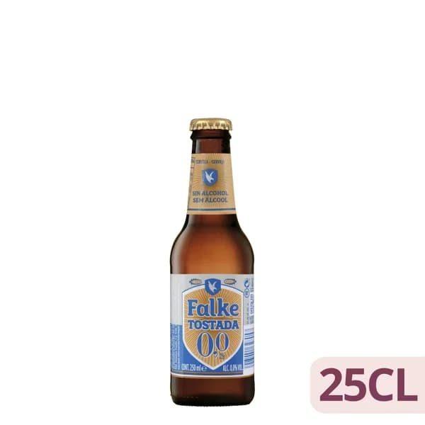 Cerveza 0 0% sin alcohol tostada Falke - 0.25 l - Imagen del producto en Findit