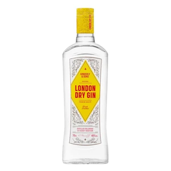 Ginebra London Dry Gin Kingerly & Sons - 0.7 l - Imagen del producto en Findit