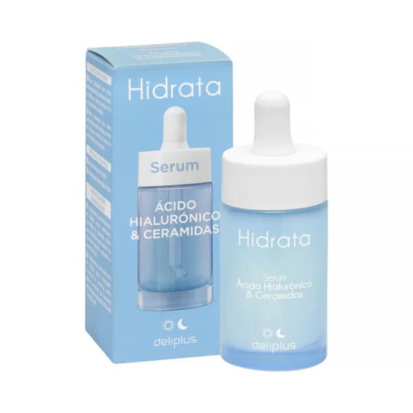 Sérum facial Ácido Hialurónico y Ceramidas Deliplus Hidrata - 0.03 l - Imagen del producto en Findit