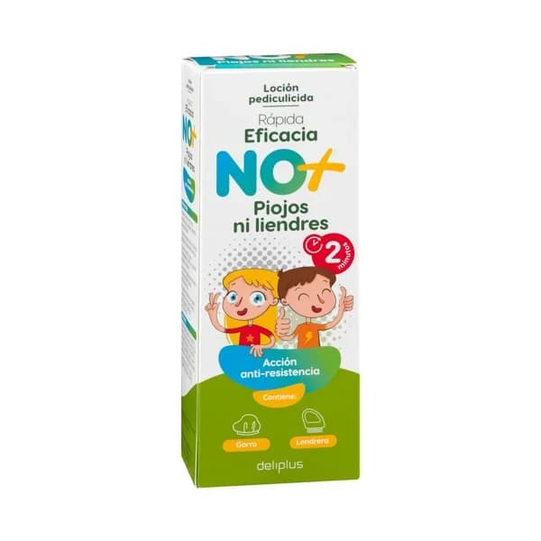Loción infantil elimina liendres y piojos Deliplus - 0.15 l - Imagen del producto en Findit