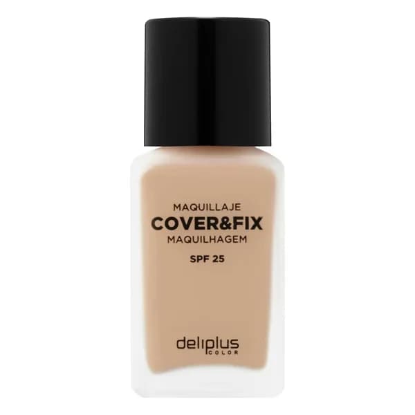 Maquillaje fluido Cover & Fix Deliplus 04 dorado - 1 ud - Imagen del producto en Findit