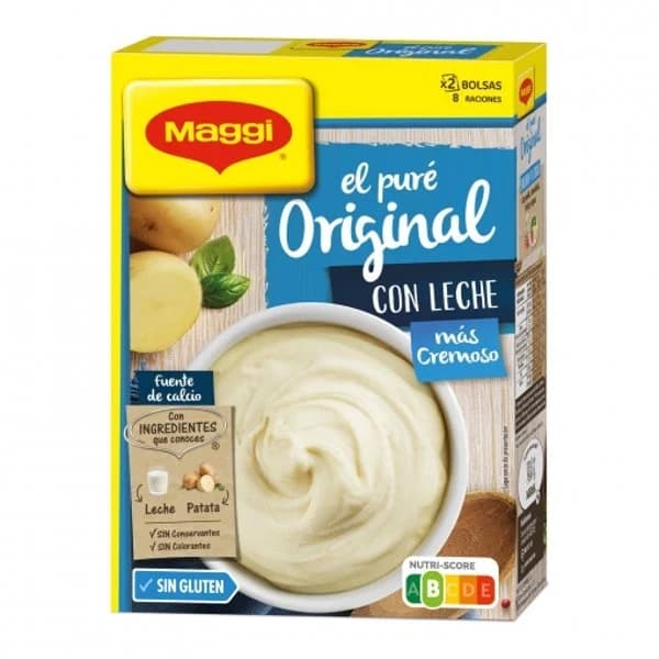 Puré de patatas con leche sabor original Mousline sin gluten 230 g. - 0.23 kg - Imagen del producto en Findit