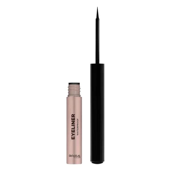 Perfilador de ojos Eyeliner waterproof Deliplus negro - 1 ud - Imagen del producto en Findit