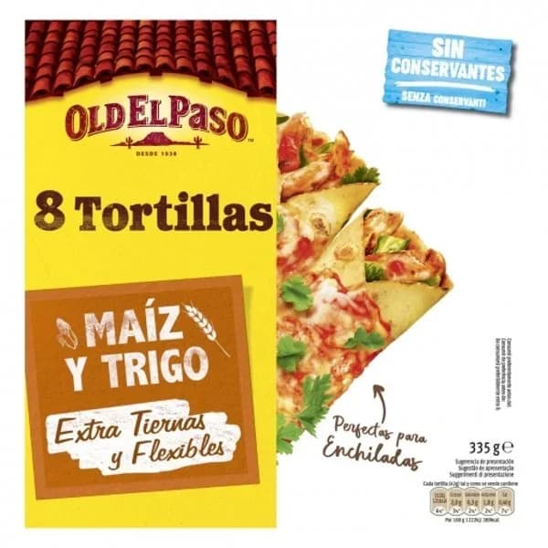 Tortillas Mejicanas Con Maíz - 0.34 kg - Imagen del producto en Findit