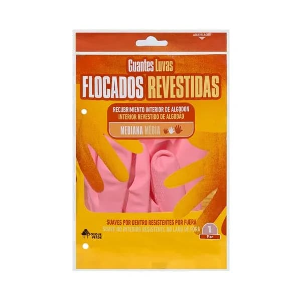 Guantes de látex Bosque Verde talla mediana - 1 ud - Imagen del producto en Findit