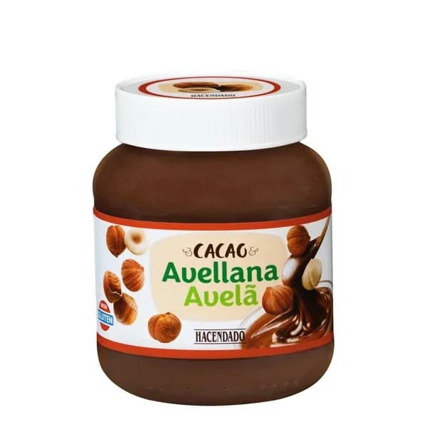 Crema de avellanas y cacao Hacendado - 1 ud - Imagen del producto en Findit