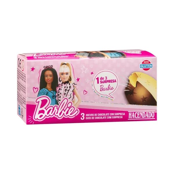 Huevos sorpresa de chocolate Hacendado dibujo - 0.06 kg - Imagen del producto en Findit