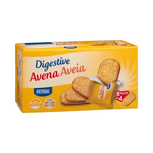 Galletas Digestive avena Hacendado - 0.38 kg - Imagen del producto en Findit