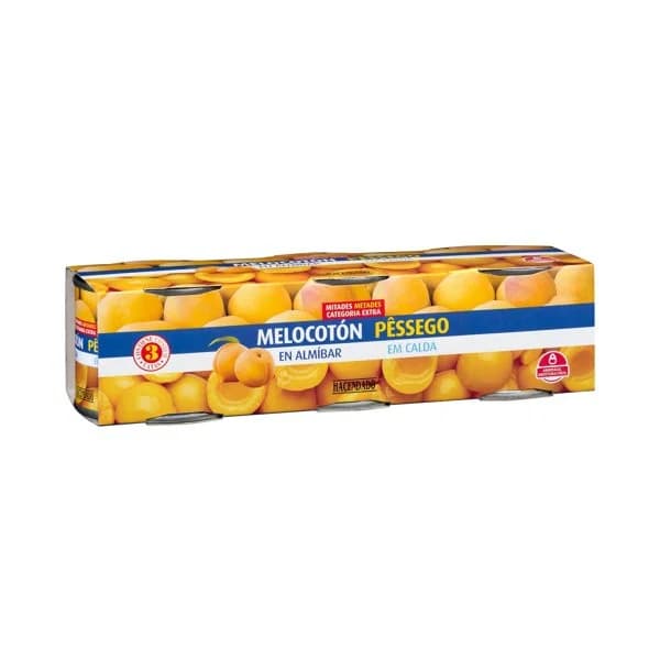 Melocotón en almíbar Hacendado - 0.34 kg - Imagen del producto en Findit