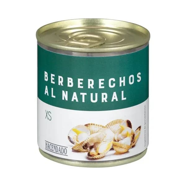 Berberecho al natural XS Hacendado - 0.09 kg - Imagen del producto en Findit