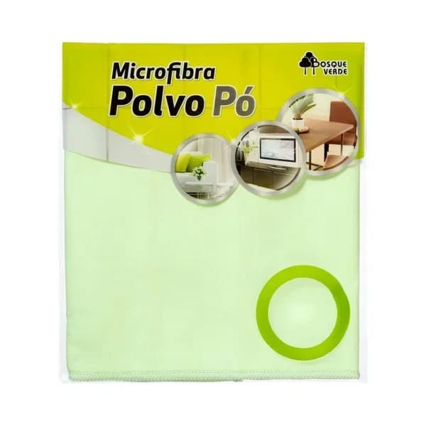Bayeta polvo Bosque Verde microfibra - 1 ud - Imagen del producto en Findit