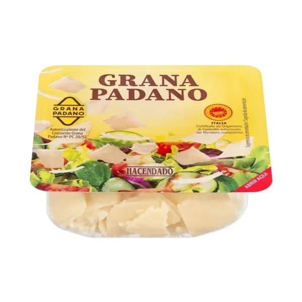 Queso grana padano Hacendado en escamas - 0.1 kg - Imagen del producto en Findit