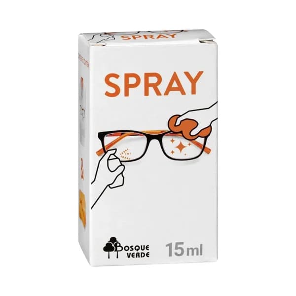 Limpiagafas Spray con gamuza Bosque Verde - 1 ud - Imagen del producto en Findit